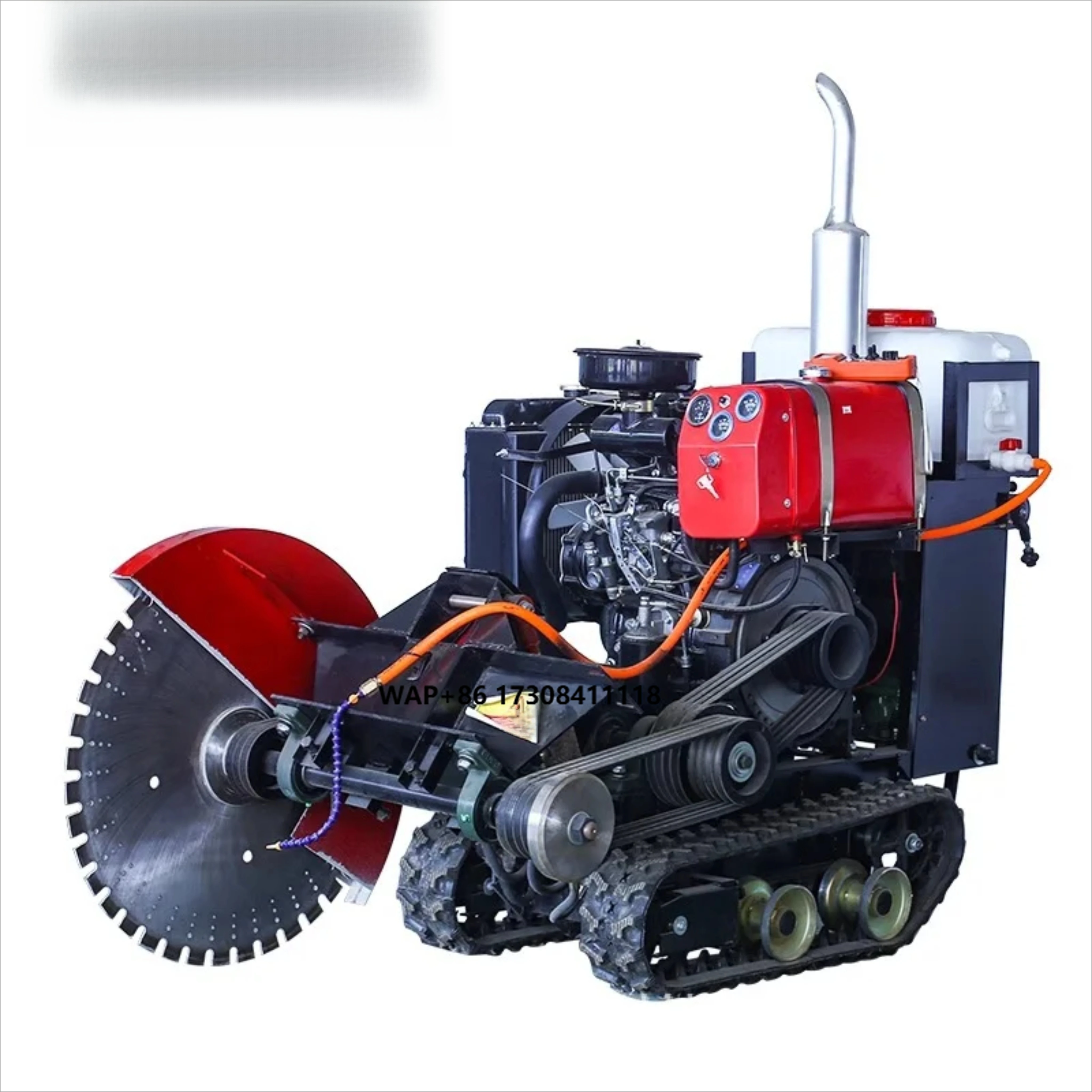 Fast Cutting Crawler Road Cutter Concrete Pavement Industry Remote-Controlled Machine