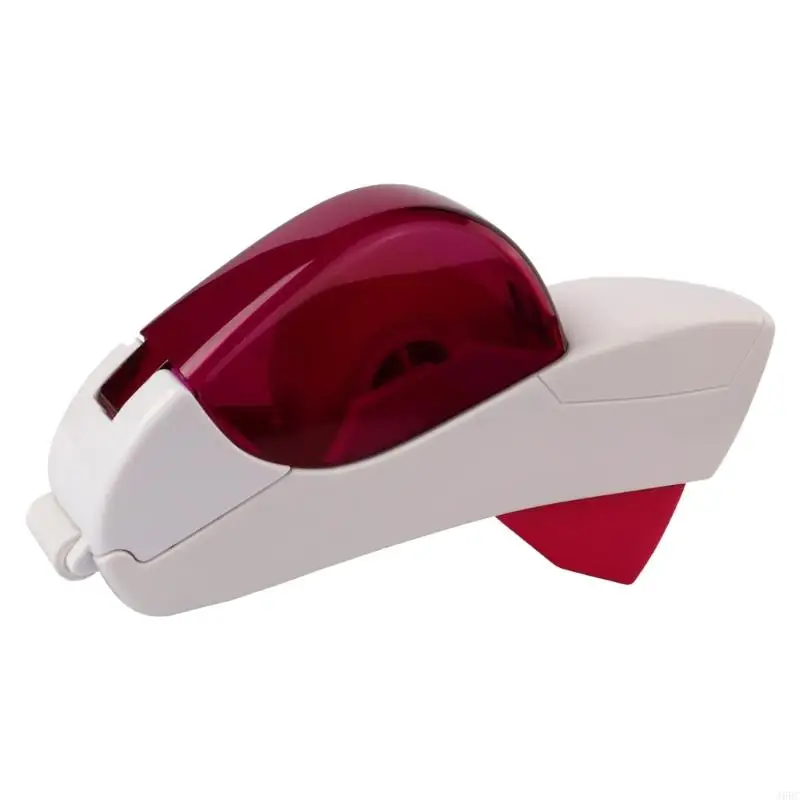 J6BC White Tape Cutter Automatic Tape Dispenser Scrapbooking Tool Desk Accessories