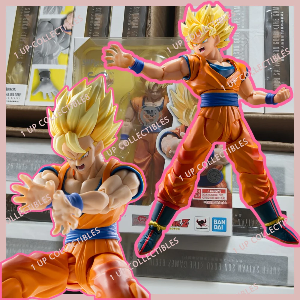 

Bandai Dragon Ball S.H.Figuarts Super Saiyan Son Goku 3.0 The Games Begin SHF Anime Action Figure Collect Toys Models Hobby Gift