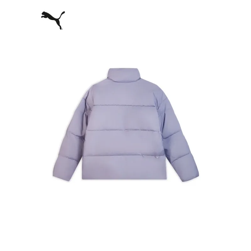PUMA 600 Pang 80 Duck Down Blue Sports Down Jacket Men's and Women's Winter Short Warm Jacket 631636-64