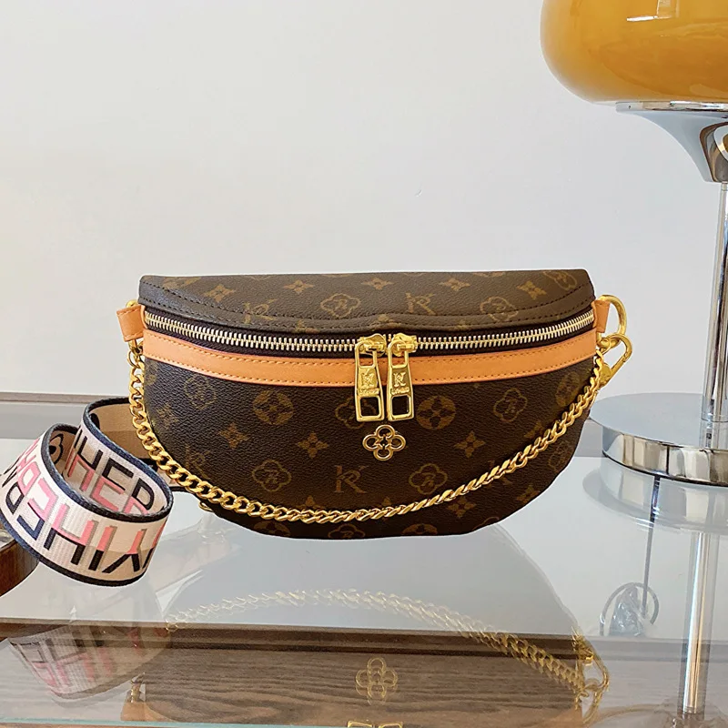 

2025 Vintage Women'S Crossbody Shoulder Bag With Adjustable Strap Retro Ladies Students Chest Bag Luxury Street Trend Pouch Bags