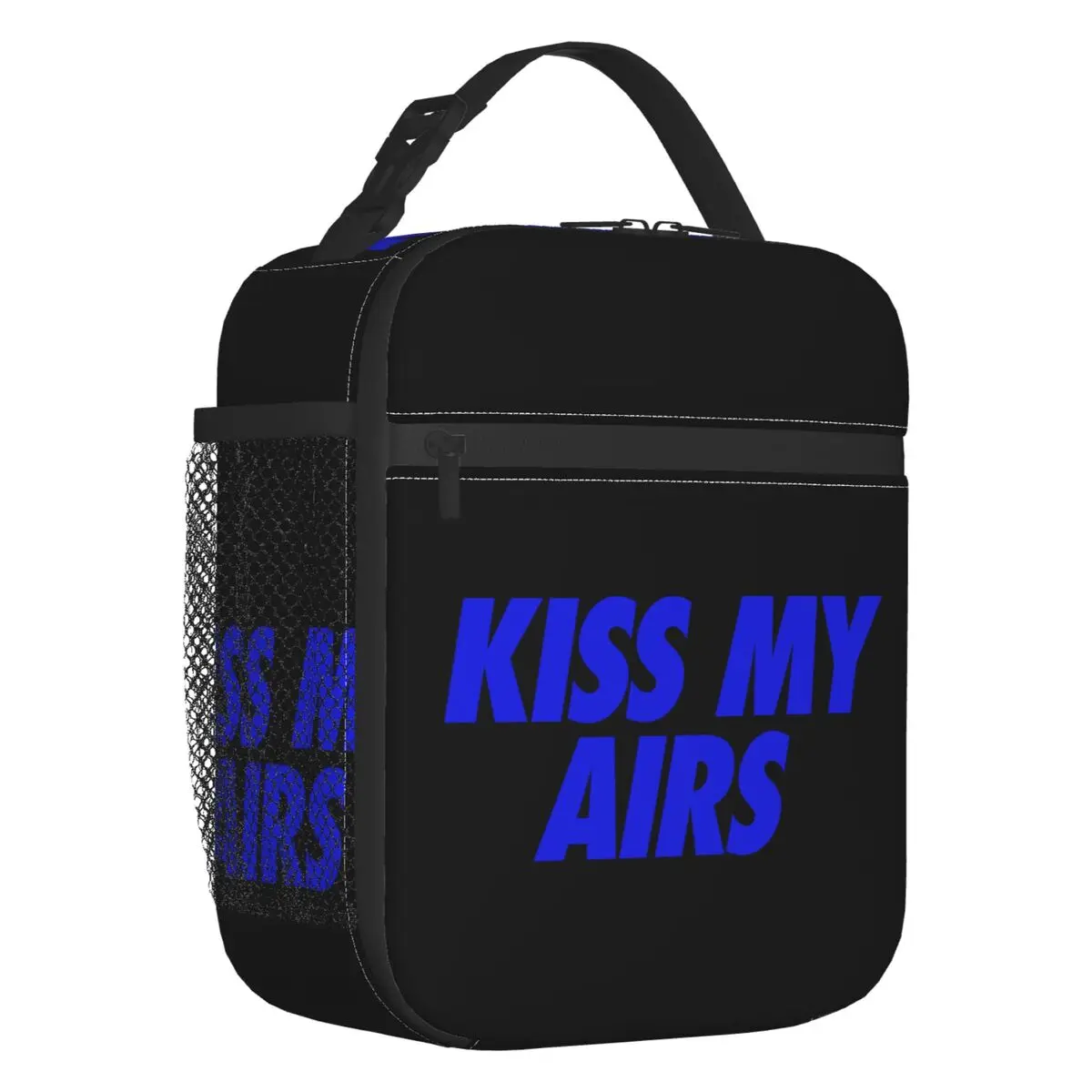 Kiss My Airs Insulated Lunch Bag for Women Portable Cooler Thermal Lunch Box Office Work School