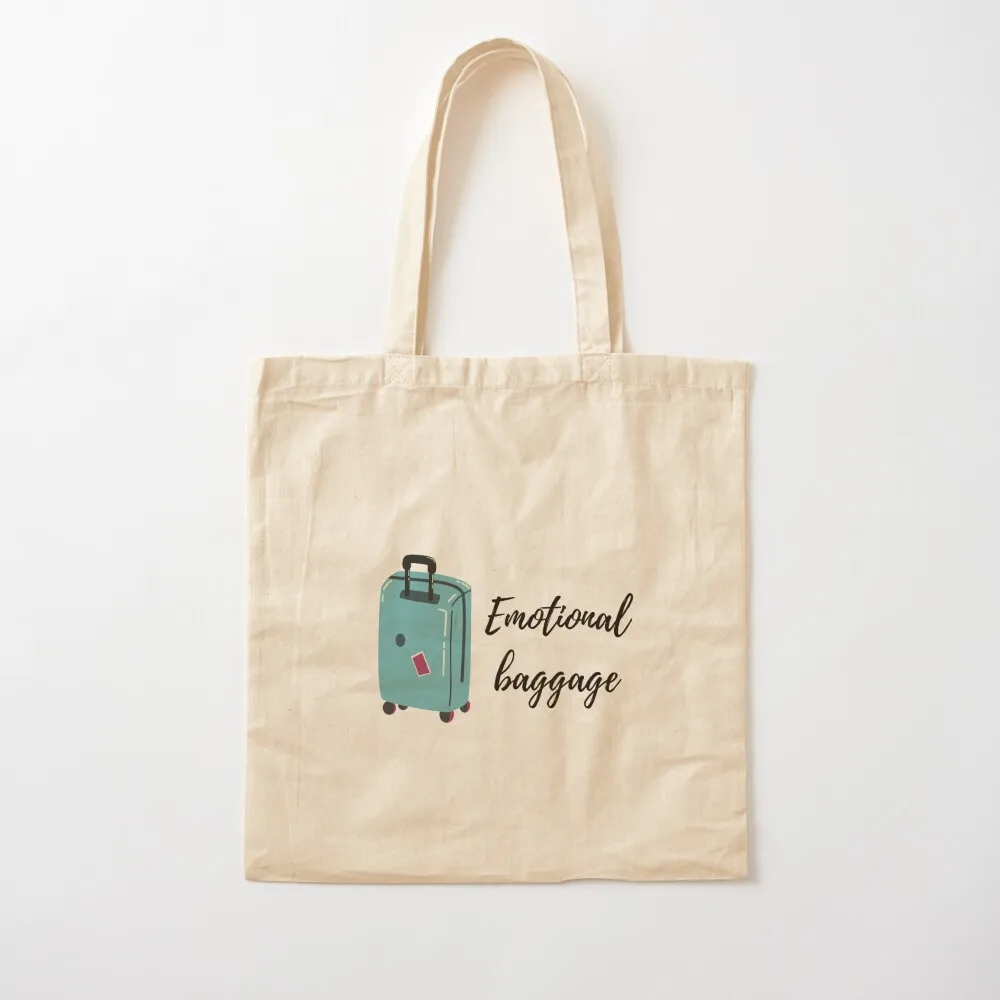 Emotional baggage Tote Bag Canvas Handbags women Women bags