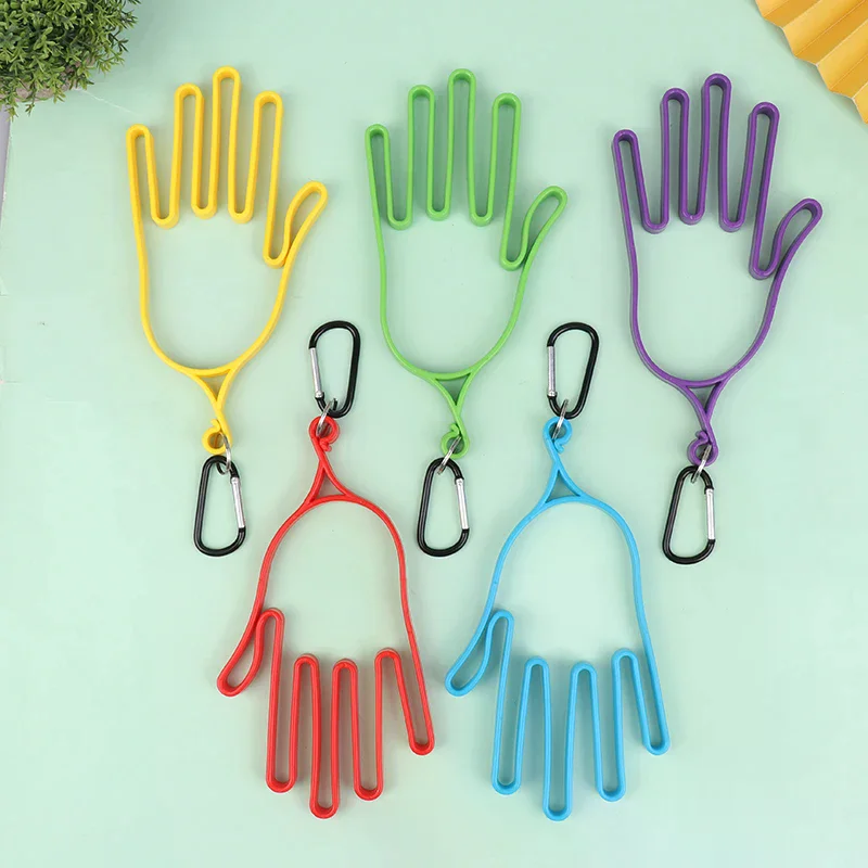 Golf Glove Rack Holder Golfer Tool Rack With Key Buckle Glove Drying Stand Stretcher With Holder For Storage Air-Drying