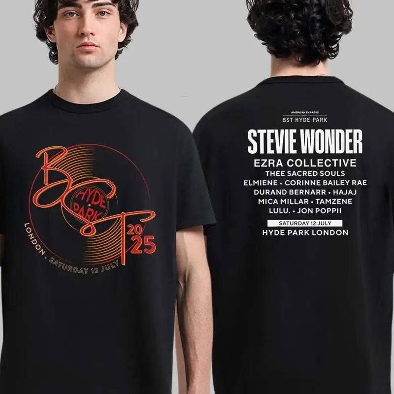 

Stevie Bsthydepark London 2025 Event T Shirt On July 12 Great New