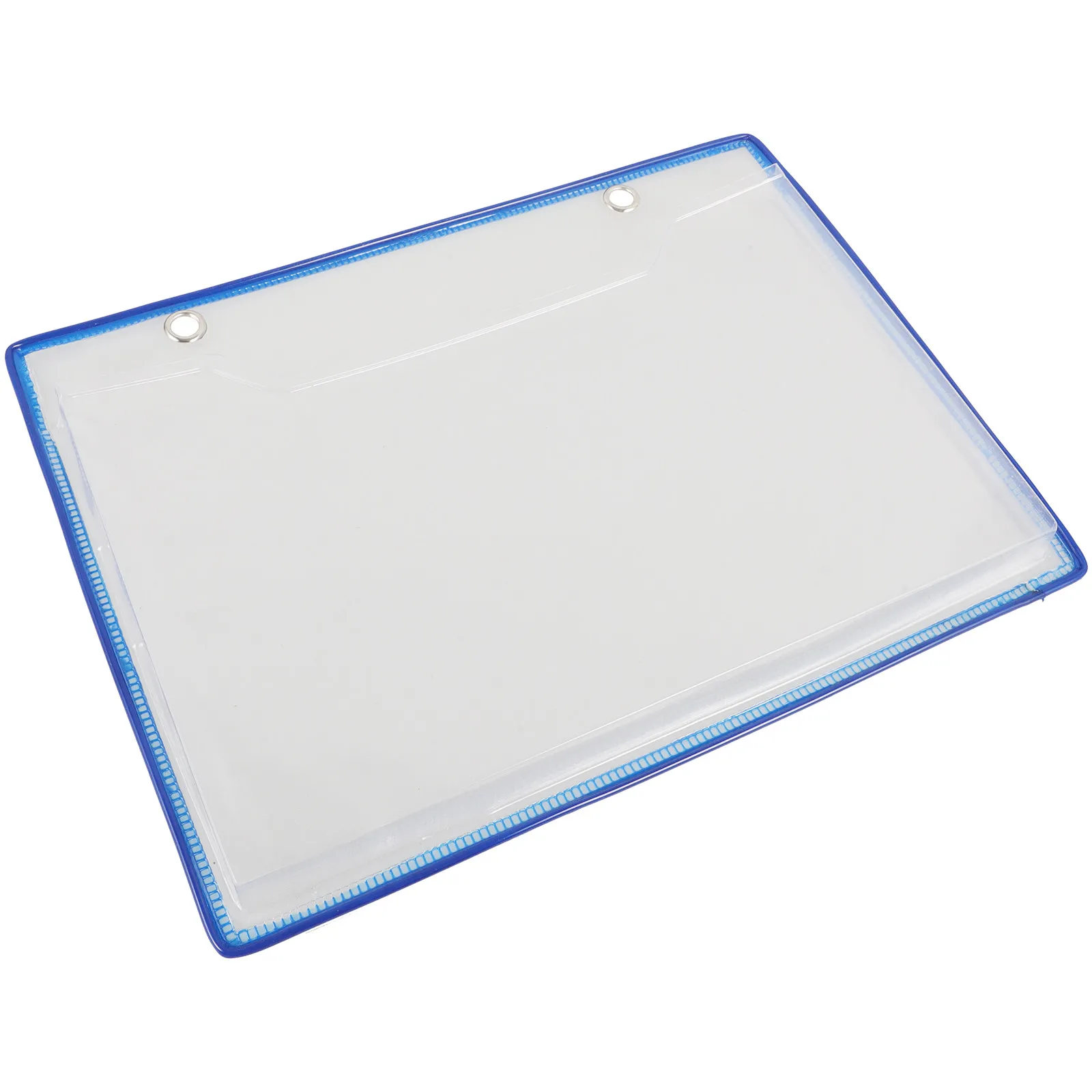 A4 Transparent File Folder Wall Mounted Hanging File Organizer Portable Folder Holder for Documents Office School Clear Pocket