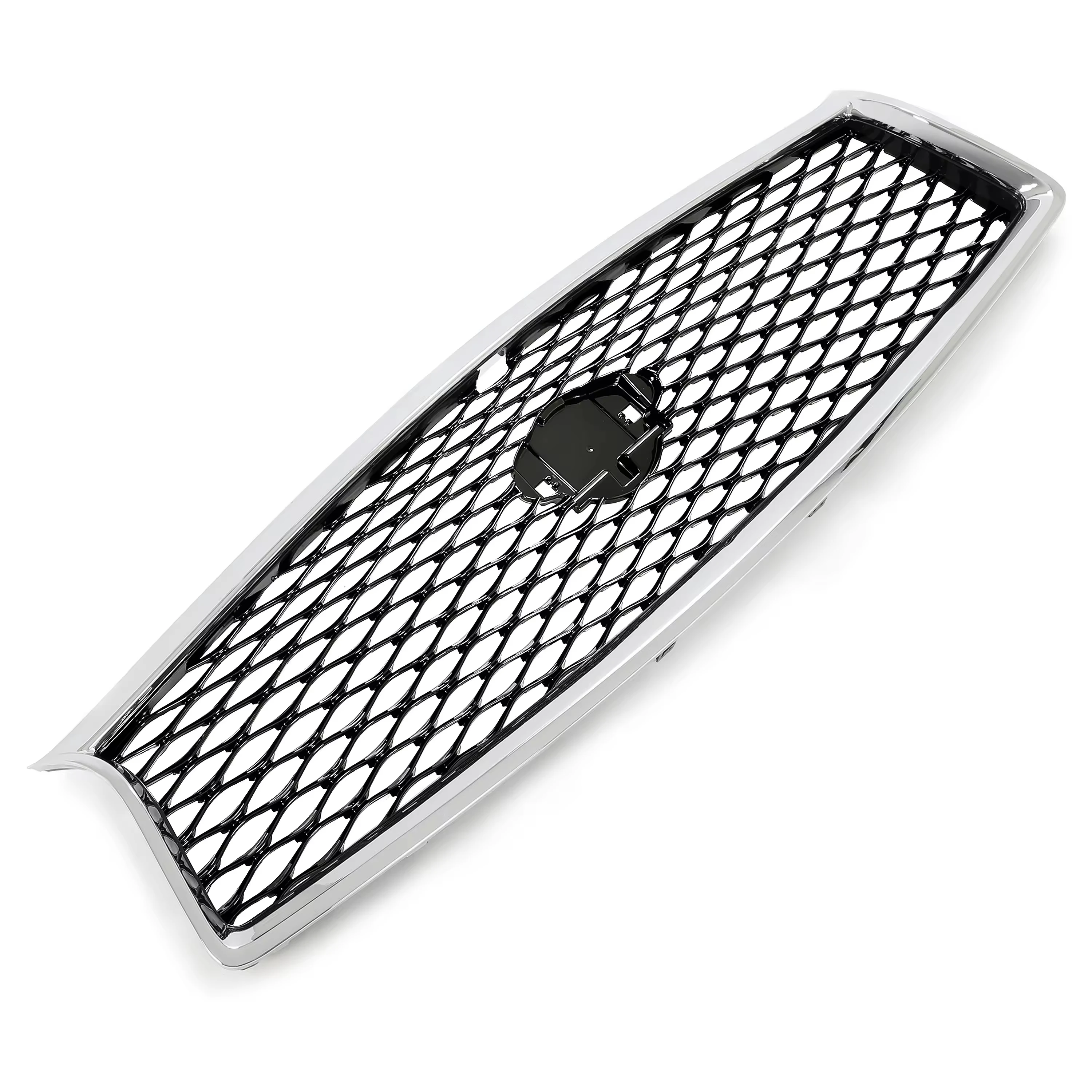 For Infiniti Q50 2014-2017 14 Models of Q50 Grille, Low Configuration. Grey Mesh Core + Electroplated Frame OE 62310-4HB1B