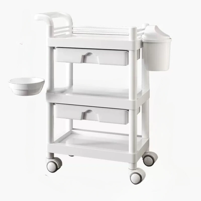 

Spa Rolling Lash Salon Trolley Pedicure Nails Cosmetic Hairdresser Salon Trolley Beauty Carrito Auxiliar Salon Furniture WKST