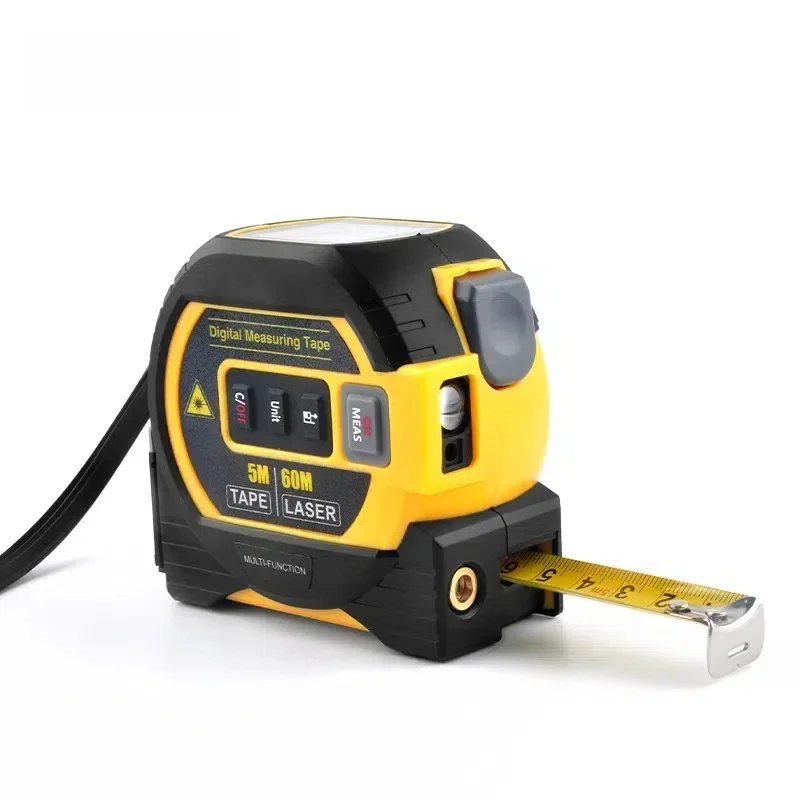 

40m and 60m high precision 3-in-1 rangefinder for intelligent measurement of 5m steel tape