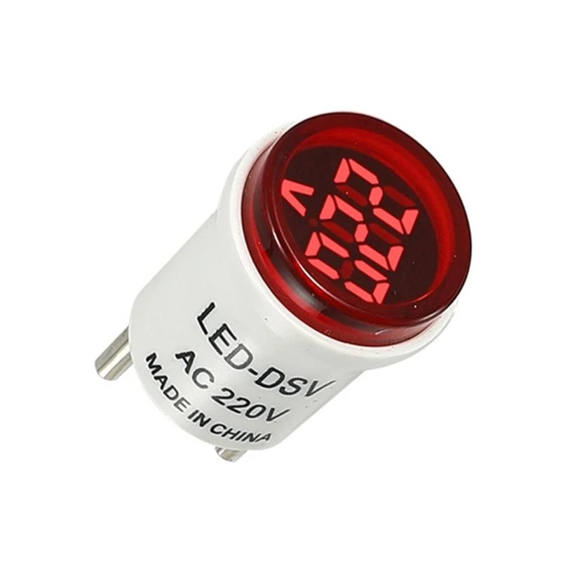 652F Tegangan Monitor 50-500V Instrumen Pengukuran Digital Display Meter