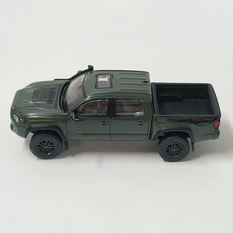 Diecast in scala 1:64 Tacoma Pickup Truck Lega di simulazione Modello di auto Collezione Decorazione Regalo di festa Giocattolo Display statico