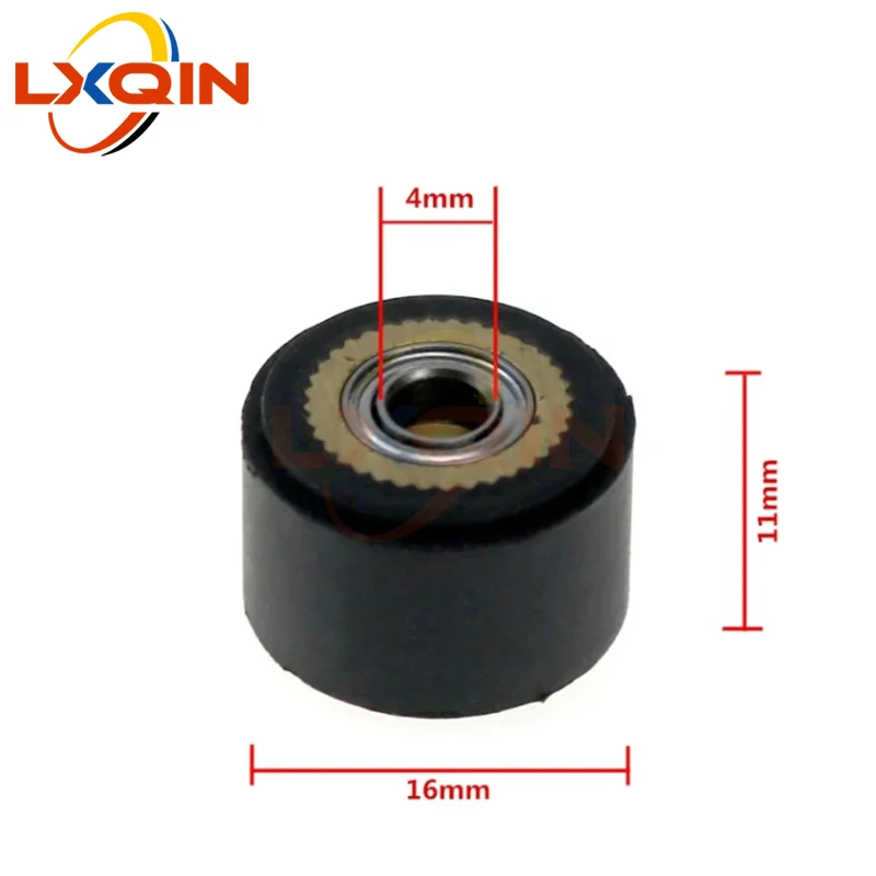 LXQIN 8pcs rubber pinch roller wheel for Roland cutting plotter Roland paper pressure