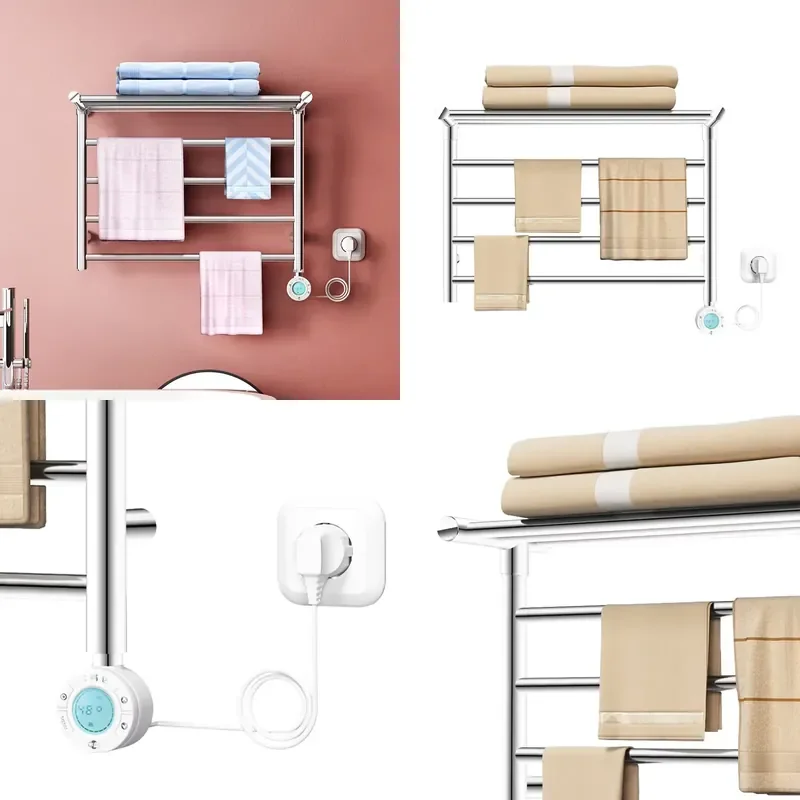 for Stylish Stainless Steel Chrome Mini Electric Towel Dryer