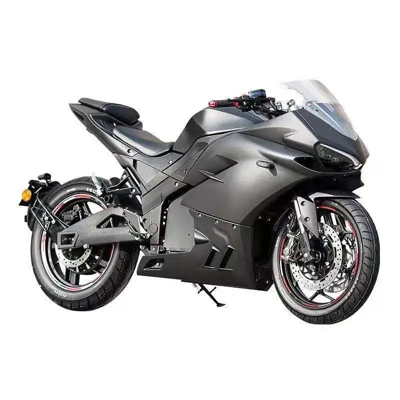 

High Quality Adults Electric Motorcycle New Design Super Power 2000W Brushless Motor Racing Chopper with 72V Lithium Battery