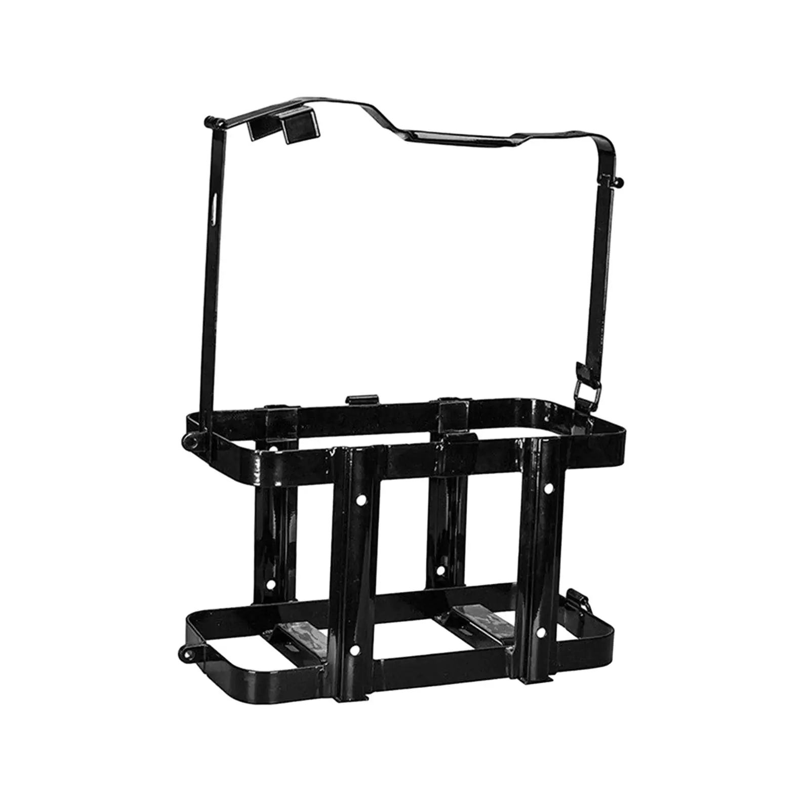 

Jerry Gas Can Holder for 5 Gal Cans Metal Spare Parts Accessories 39x21x49cm Easy to Use Replaces Tank Rack Fuel Tank Holder