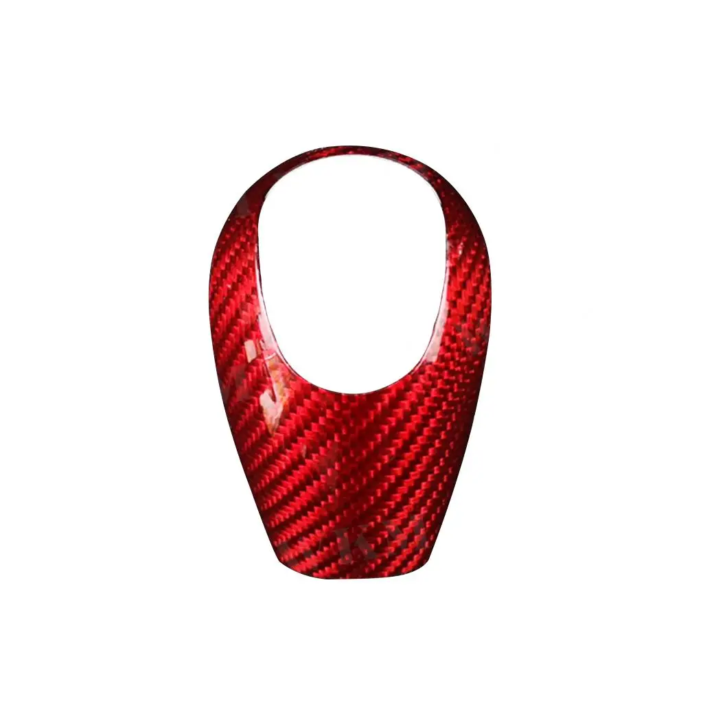 

Carbon Fiber for BMW M3 M5 M6 Dicoration Car Gear Shift Knob Cover Sticker Interior Trim Accessories