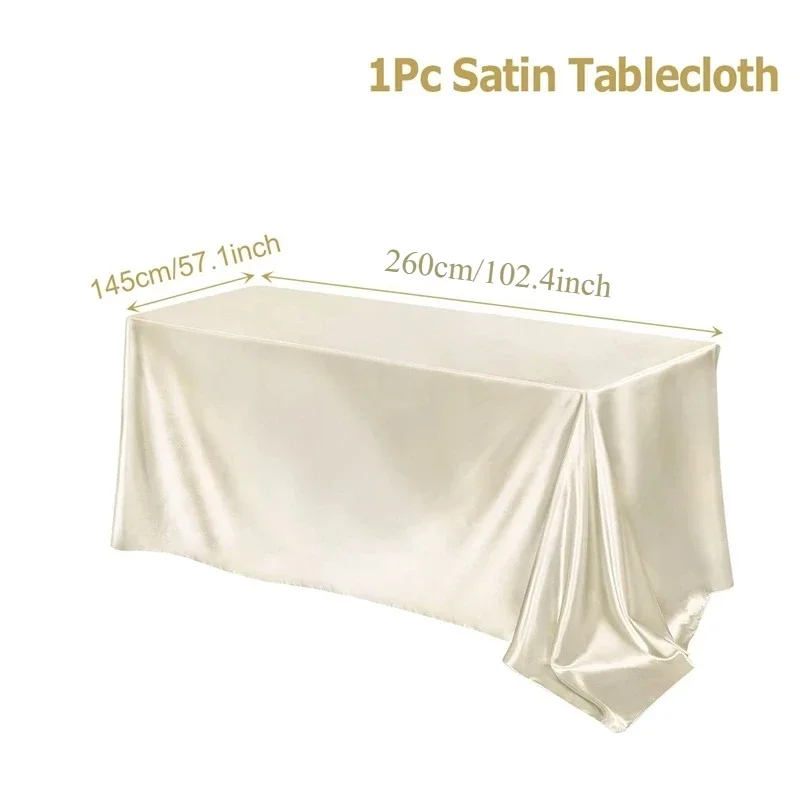 Soft and Elastic Rectangle Tablecloth with Solid Color Wedding Restaurant Home Desktop Decoration Tablecloth Tarot Table Cloth