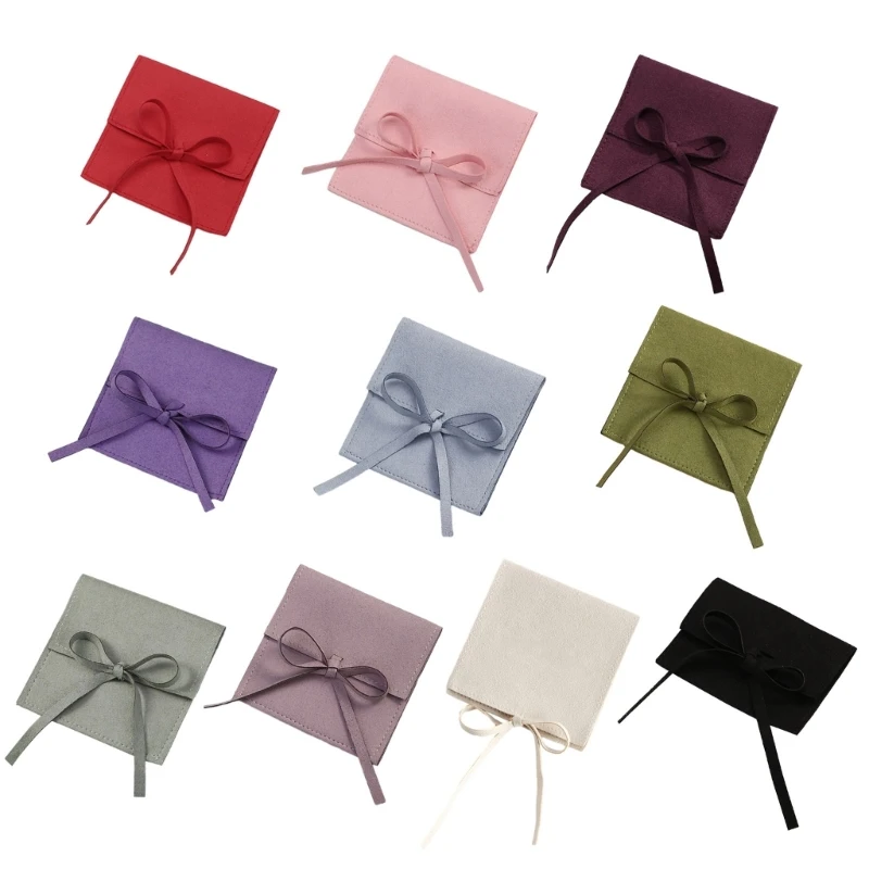 

Protective Jewelry Holder Bag Storage Pouch Elegant Jewelry Organizer Bag Suitable for Women and Fashionable Dropship