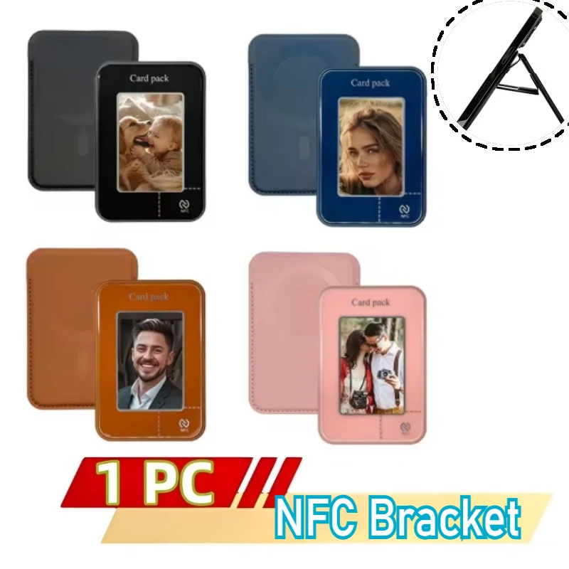 

Новый дизайнерский роскошный держатель для экрана Magsafe с чернилами, кошелек NFC, кронштейн для чернил «сделай сам», DIY, электронный кошелек с чернилами