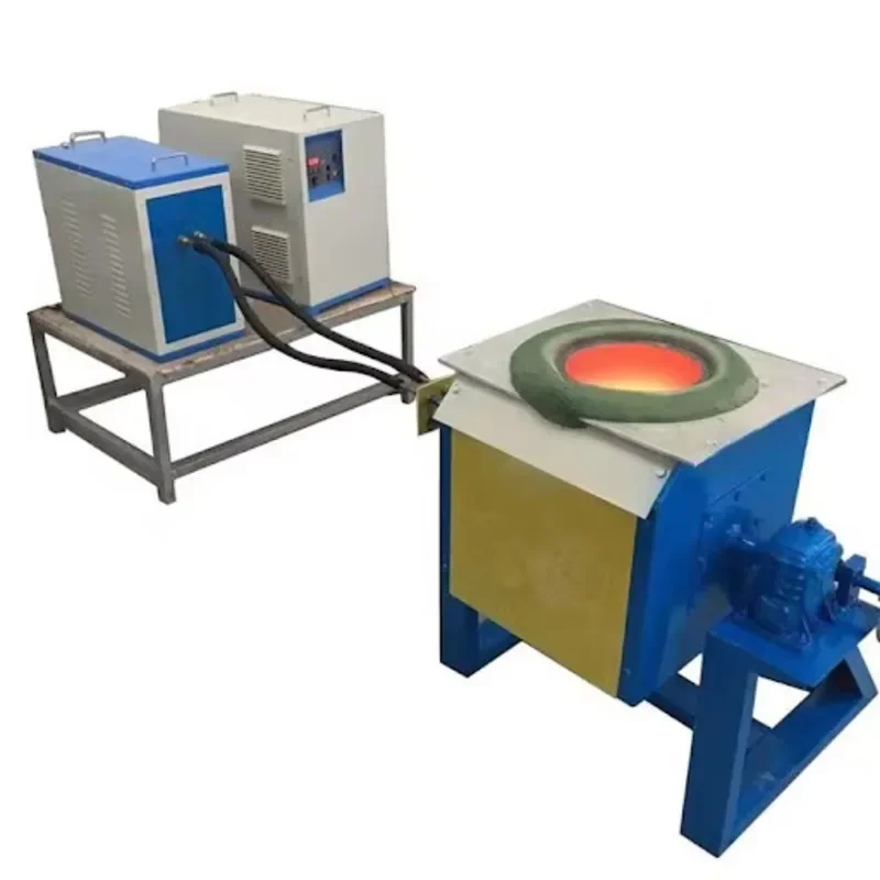 

IGBT 10/20/50/100/150Kg Gold Sier Zinc Copper Brass Aluminum Iron Steel Small Electric Induction Melting Industrial Furnace