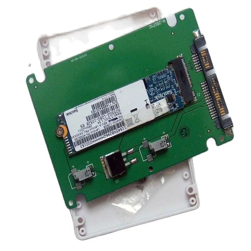 THNSNS128GMGP/SD5SG2 ThinkPad X1 Carbon SSD adapter card 9.5 mm thickness