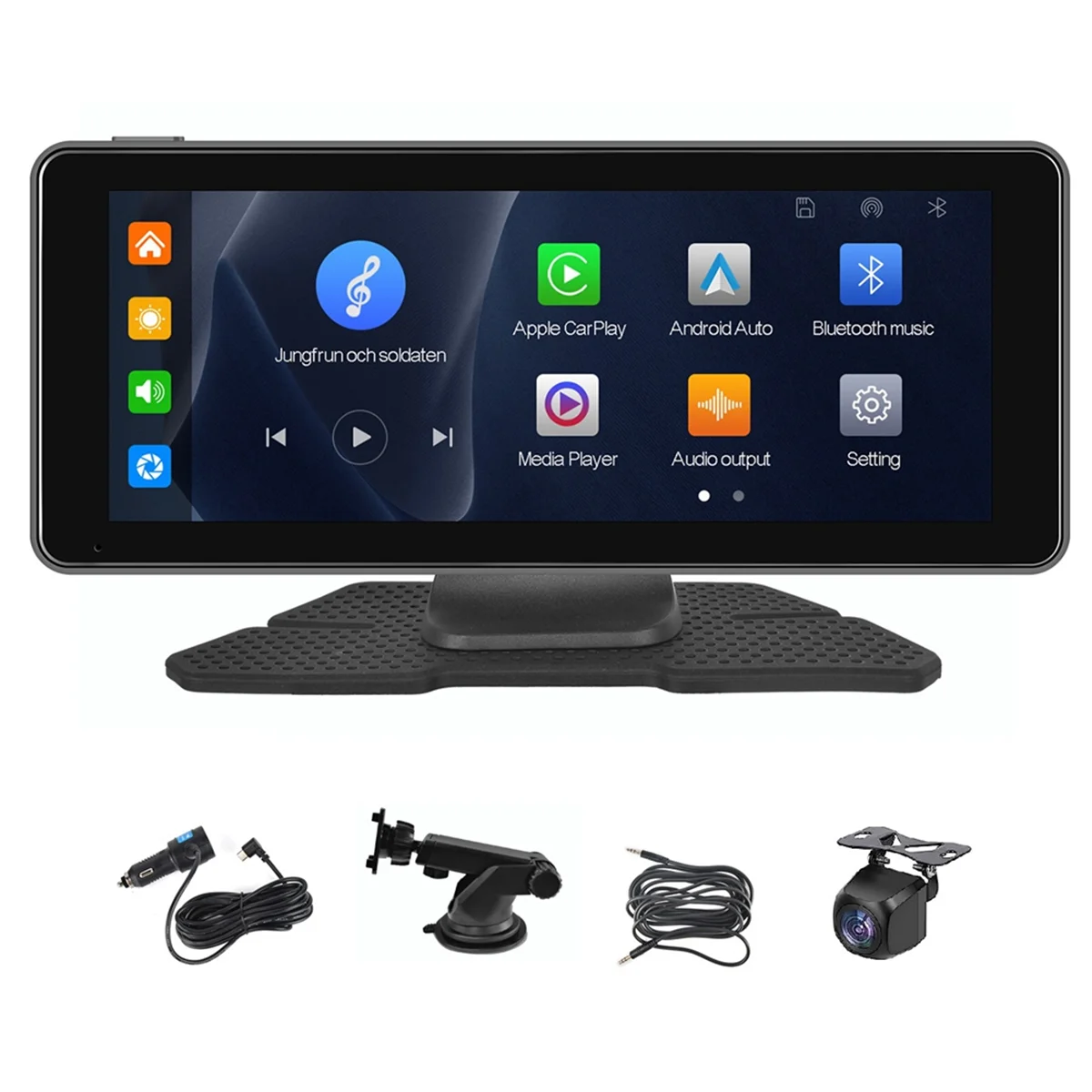 Wireless Carplay Car Stereo Portable 6.86In Touch Screen Android Auto Backup Camera Navigation Mirror Link/FM/Bluetooth