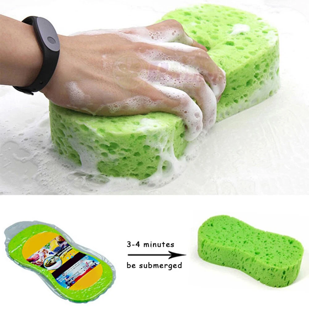 Car Wash Sponge Block Pad Remove Contaminants Before Polisher Wax For Car Care Wash Accessories Random Color Car Cleaning Tools