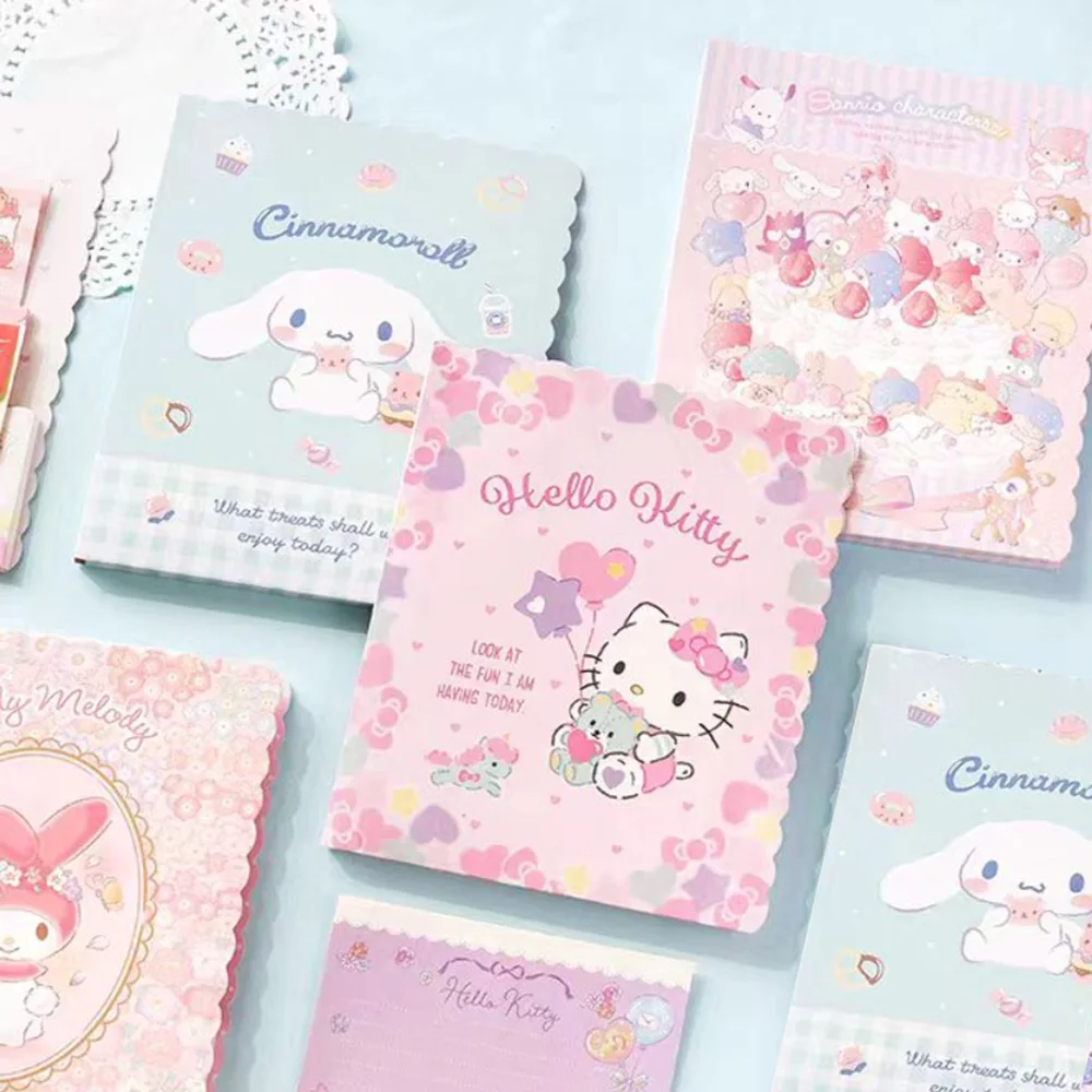 

Sanrio Hello Kitty Melody Cinnamoroll Cute Letterhead Set Anime Students Children Handmade DIY Envelope School Prizes Girl Gift