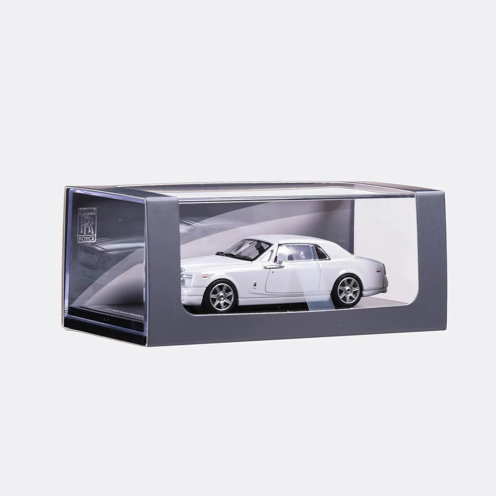 1/64 Alloy DieCast Royce Phantom Model Toy Car Simulation Pull Back Collection Display Toys Vehicle For Children Gifts