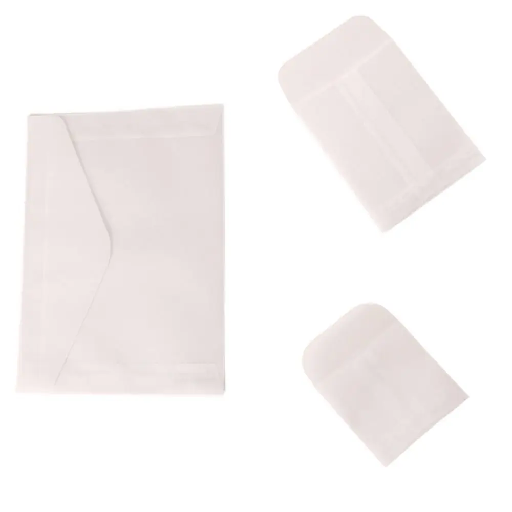 

Fresh Matte Transparent Envelope Semi Clear Photo Card Packing Bag Stationery Scrub Blessing Thank Envelope Greeting Card