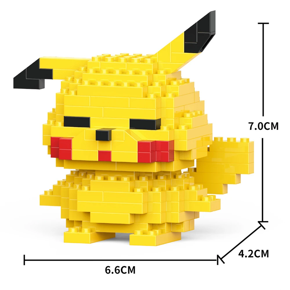 Cartoon Anime Hello Kitty Blokken Kuromi My Melody Cinnamoroll Muis Bouwstenen Pop Speelgoed Kinderen Verjaardagscadeau - afbeelding 1