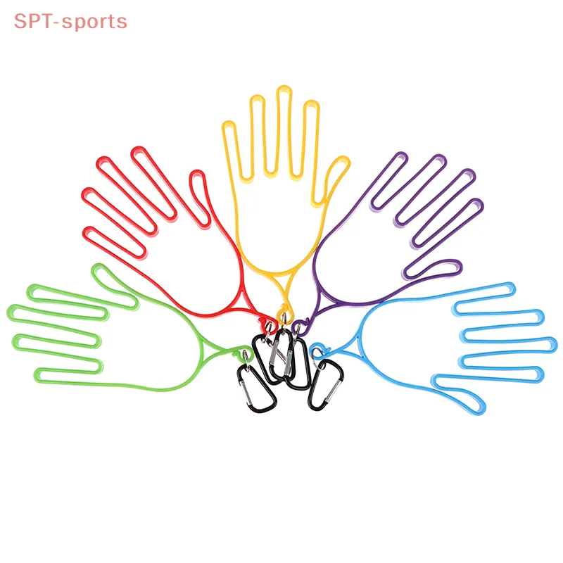 

Подставка для перчаток для гольфа, пластиковый держатель для перчаток для гольфа с пряжкой для ключей