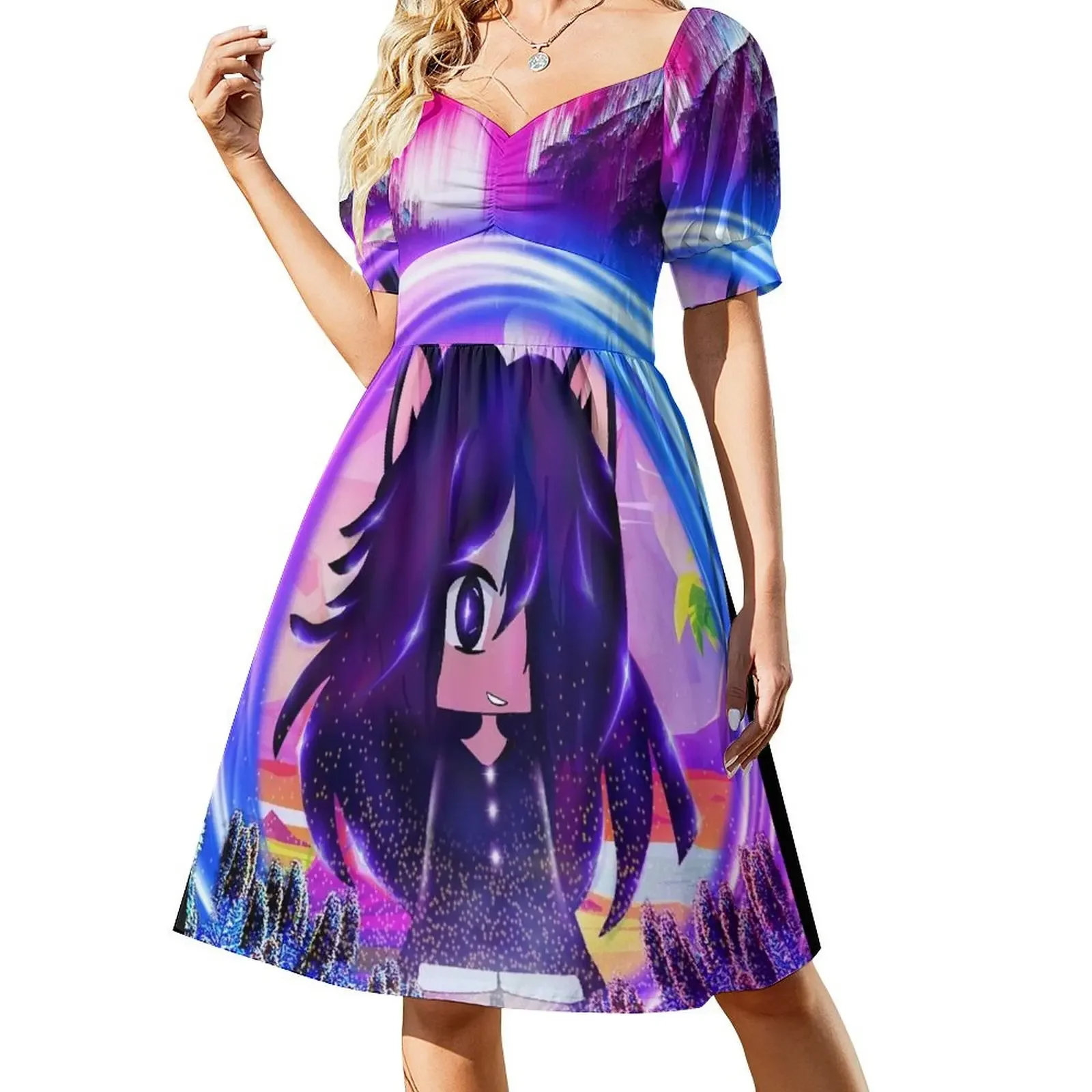 Gacha portal to the real life Sleeveless Dress dress party night Prom gown dress summer 2025 women