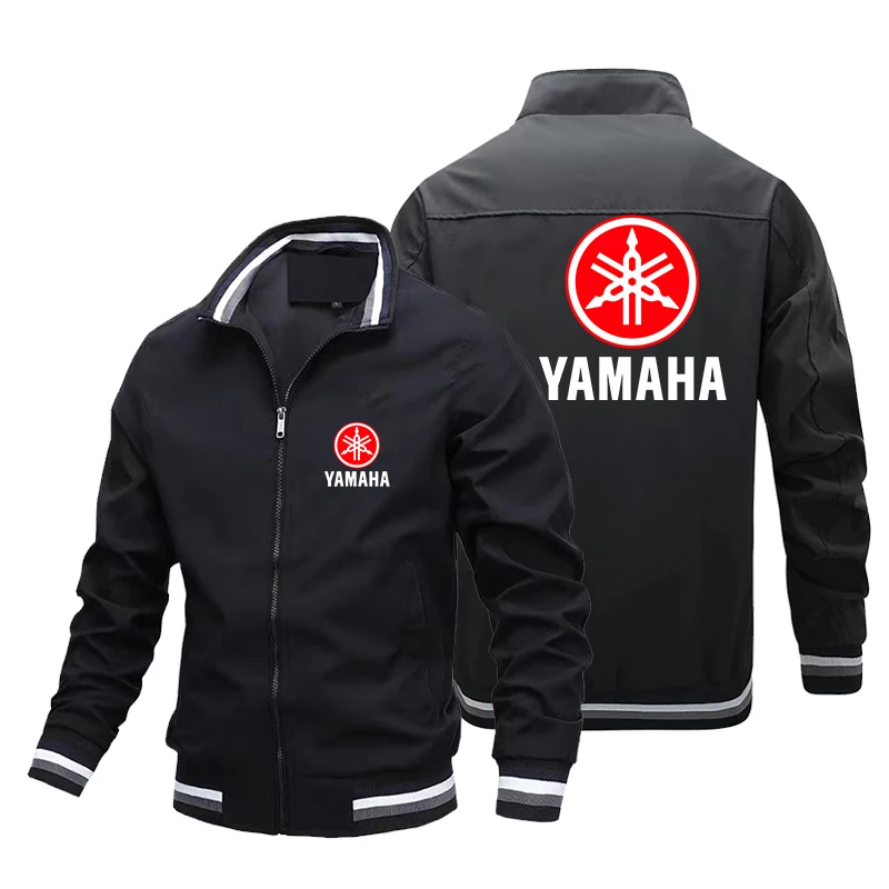 

Yamaha Men's Clothing Motorcycle Jacket Casual Fashion Sportswear Biker Racer Jacket Yamaha Racing Team Custom Jacket Coat S-5XL
