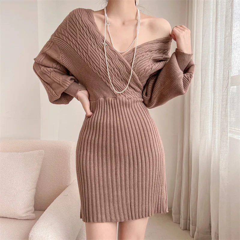 

Knee Length Pullovers Elegant Sweaters Jumpers Women Fashionable Three-Color Basic Daily Ulzzang Bottoming-Shirt Slanted Edge OL