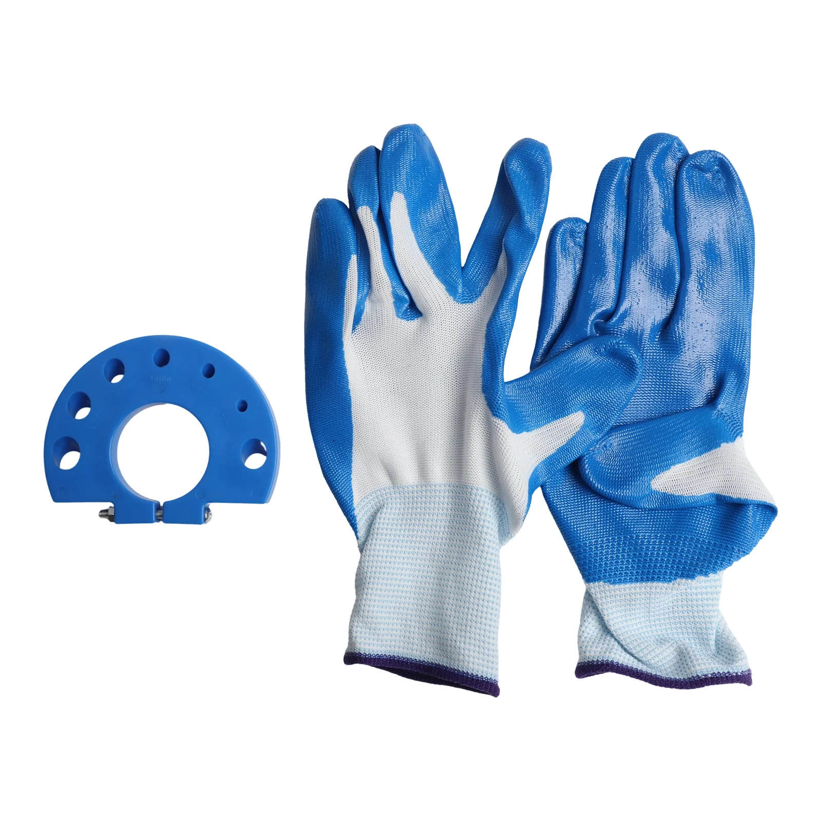 Drill Maintenance Made Easy Efficient Sharpener Attachment für alle Arten von Bohrausrüstung mit Handschuhpaar