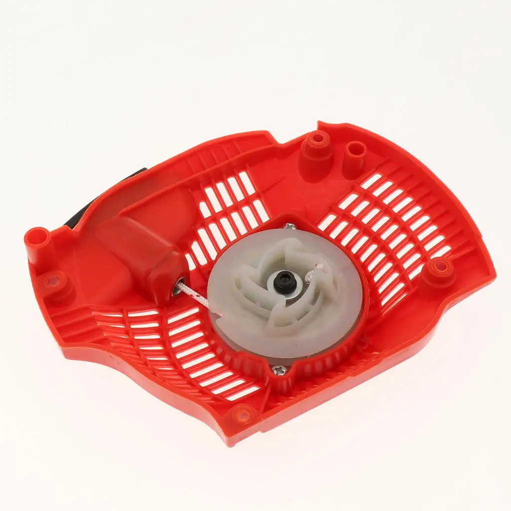 Plastic Rewind Starter Assy Pull Start Chainsaw Recoil Part for 445 450 Power Equipment Fix