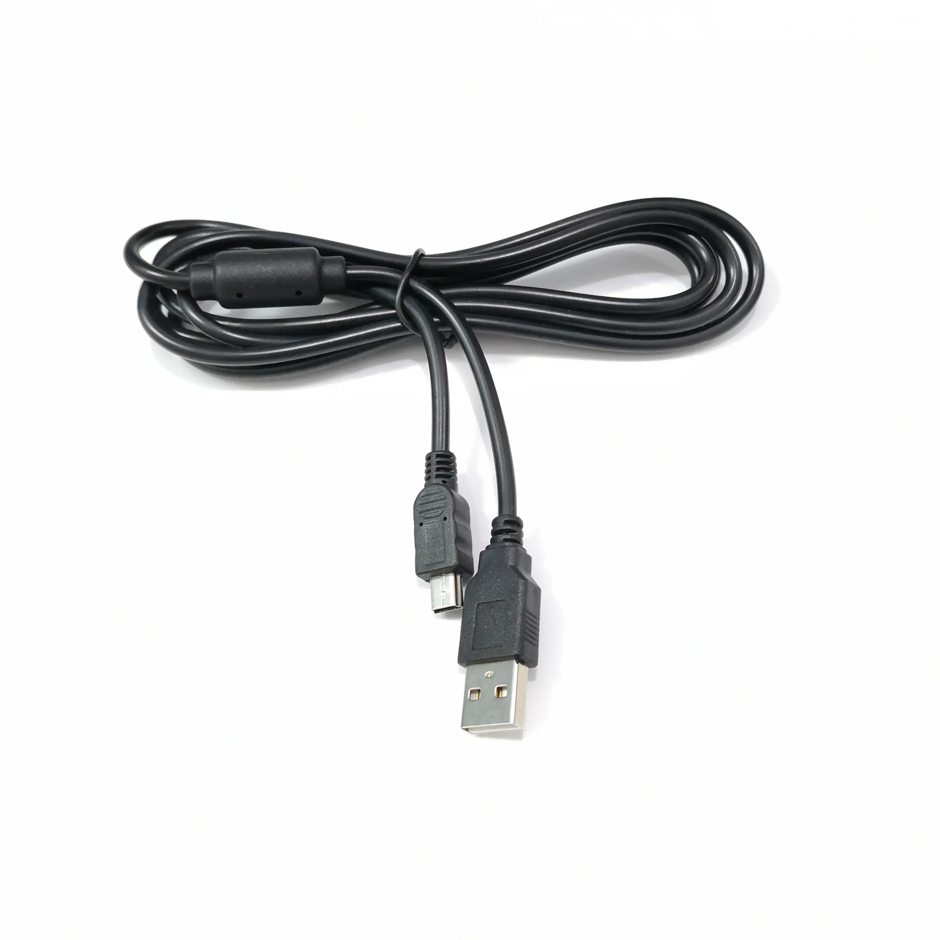 MINI USB charging cable, data cable with magnetic ring handle, mini 5P cable, 1.8M