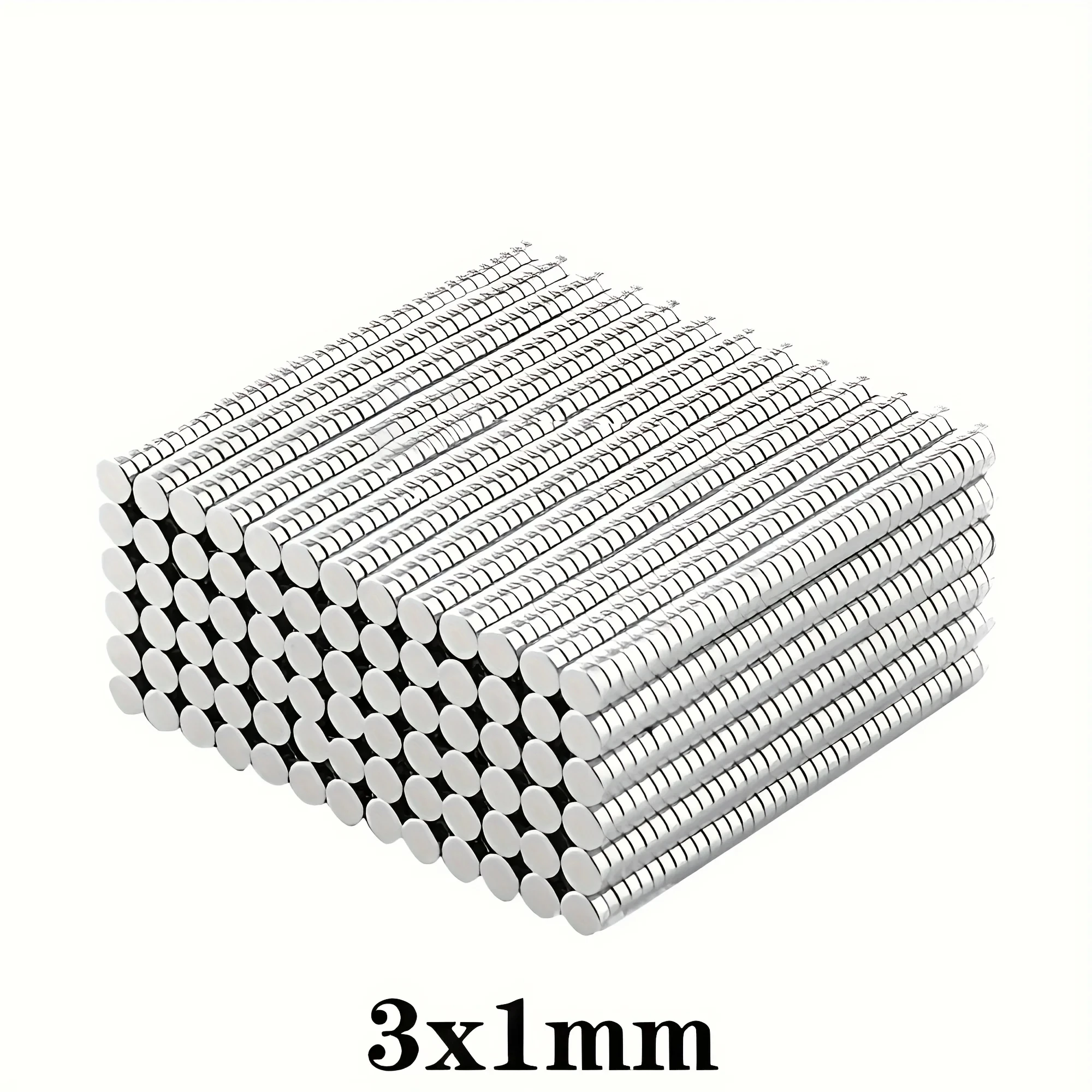 Mini 3x1mm Small Round Magnet 0.118 "x0.039" Magnet, Small Magnets For Sticker Fasteners,Office,Refrigerator,Crafts,Whiteboard