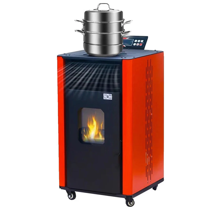 Biological Particle Heating Furnace Fully Automatic Household Environmentally Friendly Warm Air Stove