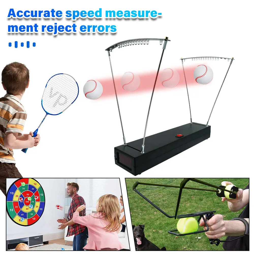 New Speed Meter 30-9999 FPS Speed Meter for Shooting Chronograph Speed Meter Velocimetry Slingshot Bullet Speed Measuring Tools