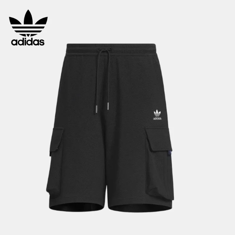 Adidas Clover 2026 Summer New Men's Sports and Leisure Tooling Five-point Cotton Shorts KD0943
