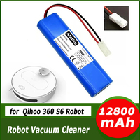 2025 New 14.4V 6800mAh 9800mAh 12800mAh Original Battery Pack Used for The Qihoo 360 S6 Robot Vacuum Cleaner of Components