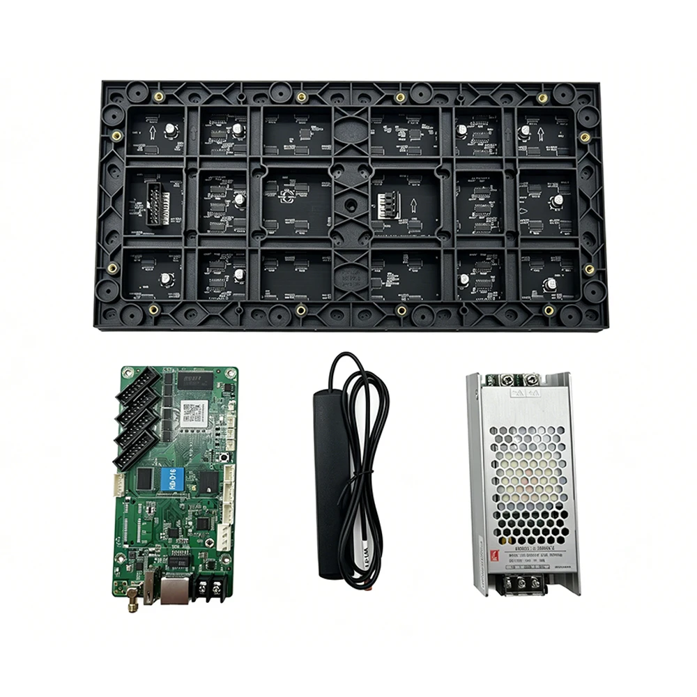 Plug Play P1.53 Indoor 320x160mm Indoor Full Color Led Video Modules With D16 WIFI/USB/RJ45 Controller