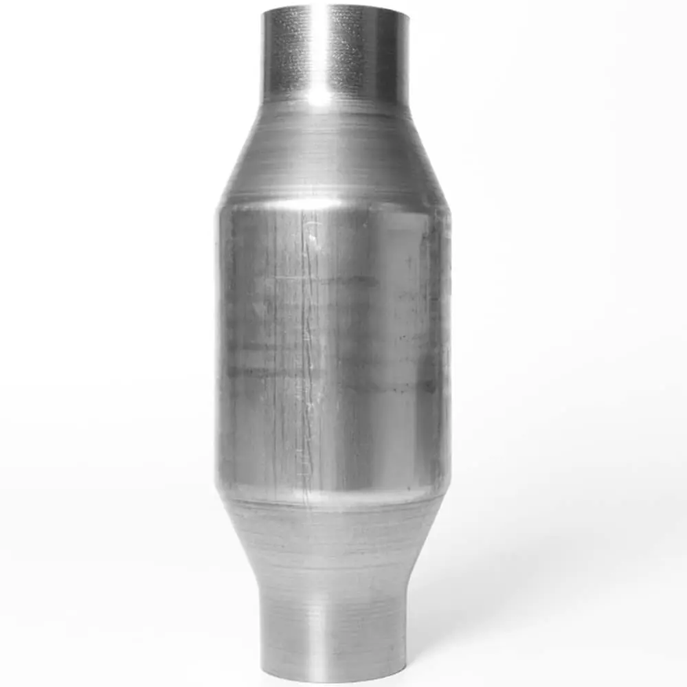 Suitable for 2.5inch stainless steel catalytic converter exhaust pipe 2 packs universal 410250