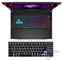 Silicone Keyboard Cover Gaming Laptop Protector  For MSI Pulse 15 17 Katana 15 17  B13VGK B13V B13VFK 15.6 17.3 inch