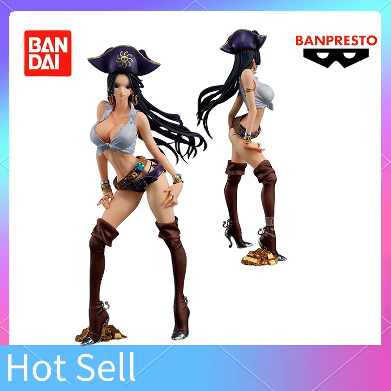 

Bandai Аутентичные хроники Боа Хэнкок Аниме Периферийные пейзажи Коллекция ручной работы Украшение Кукла Фестивальный подарок