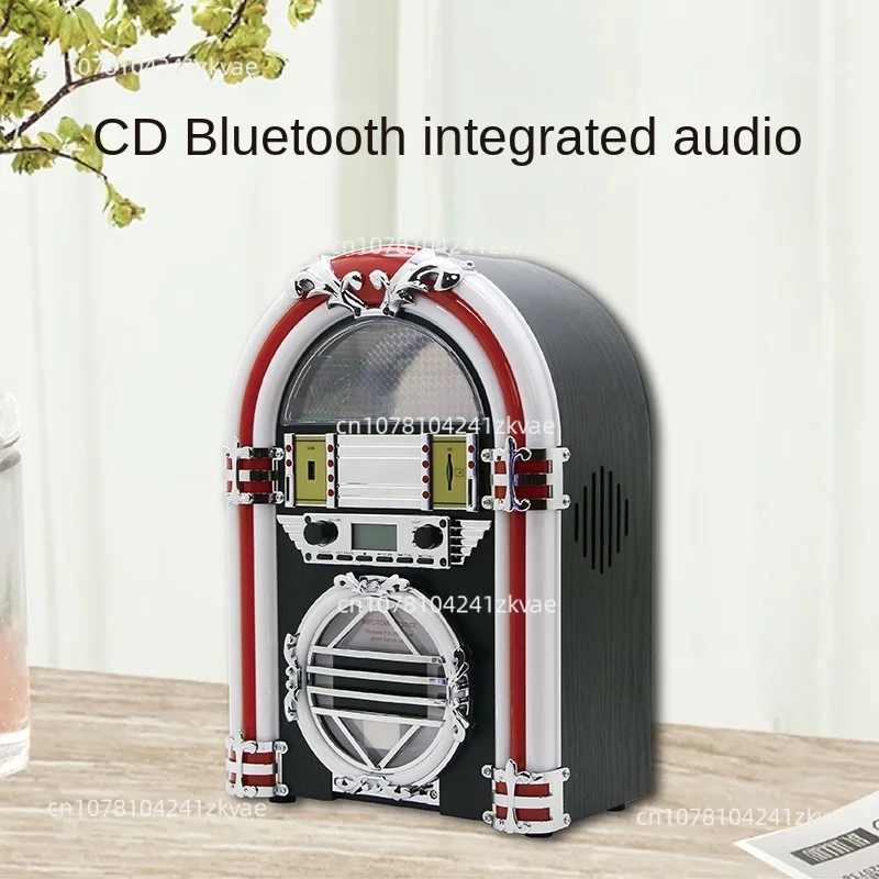 Portable jukebox Retro Table-top Digital CD Player USB Playback Jukebox