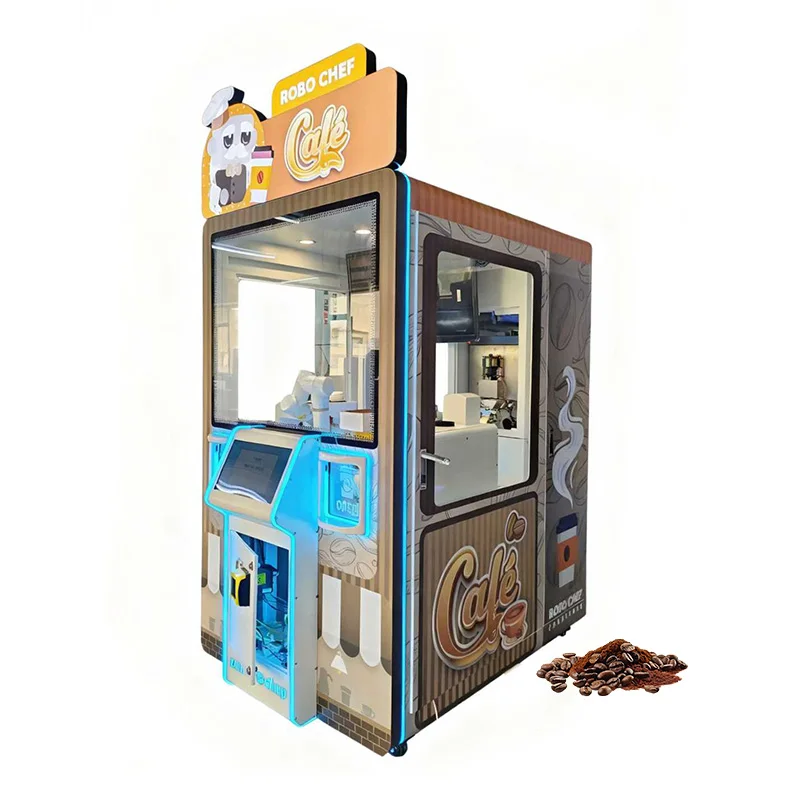 Customized Robotic Barista Coffee Vending Machine Robot Coffee Vending Machine