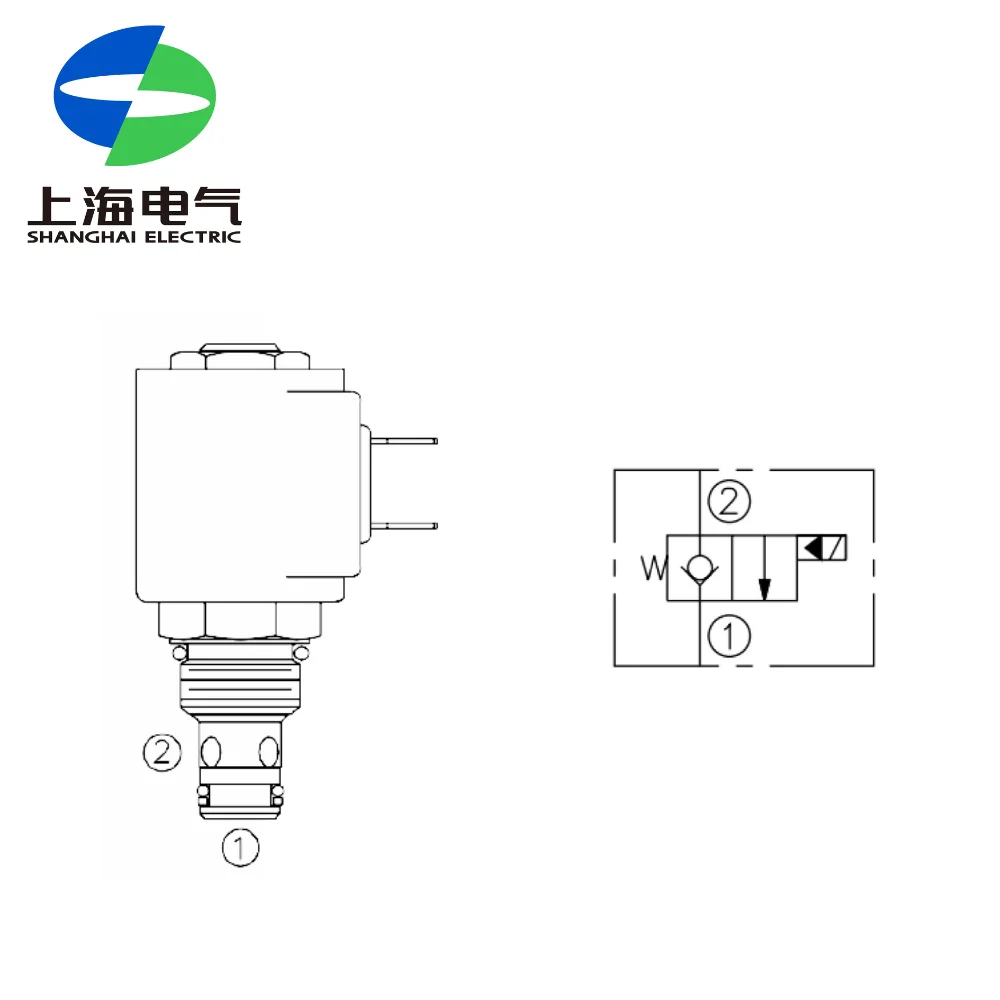 Best performance original quality hydra force valve normally closed solenoid cartridge valve for hydraulic system